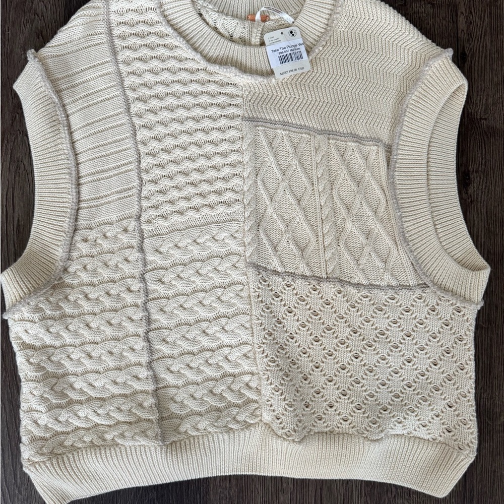 Free People Sweater Vest NWT.